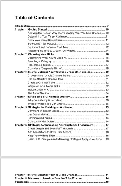 Youtube Authority E-book