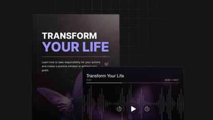 Transform your Life Ebook + FREE Audio