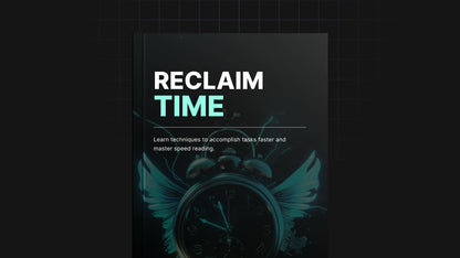 Reclaim Time  E-book