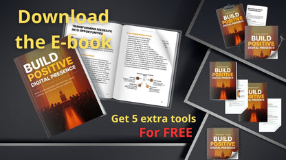 Build Positive Digital Presence Ebook + Free 5 Extra Tools